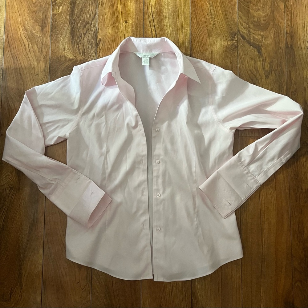 Light Pink Button-Up Shirt
